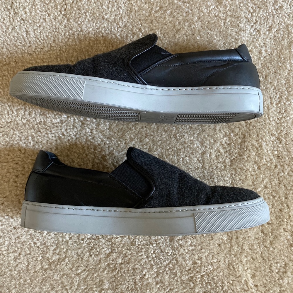 National Standard Dark Grey/Black Slip On Sneaker / Size 43 - Picture 6 of 10